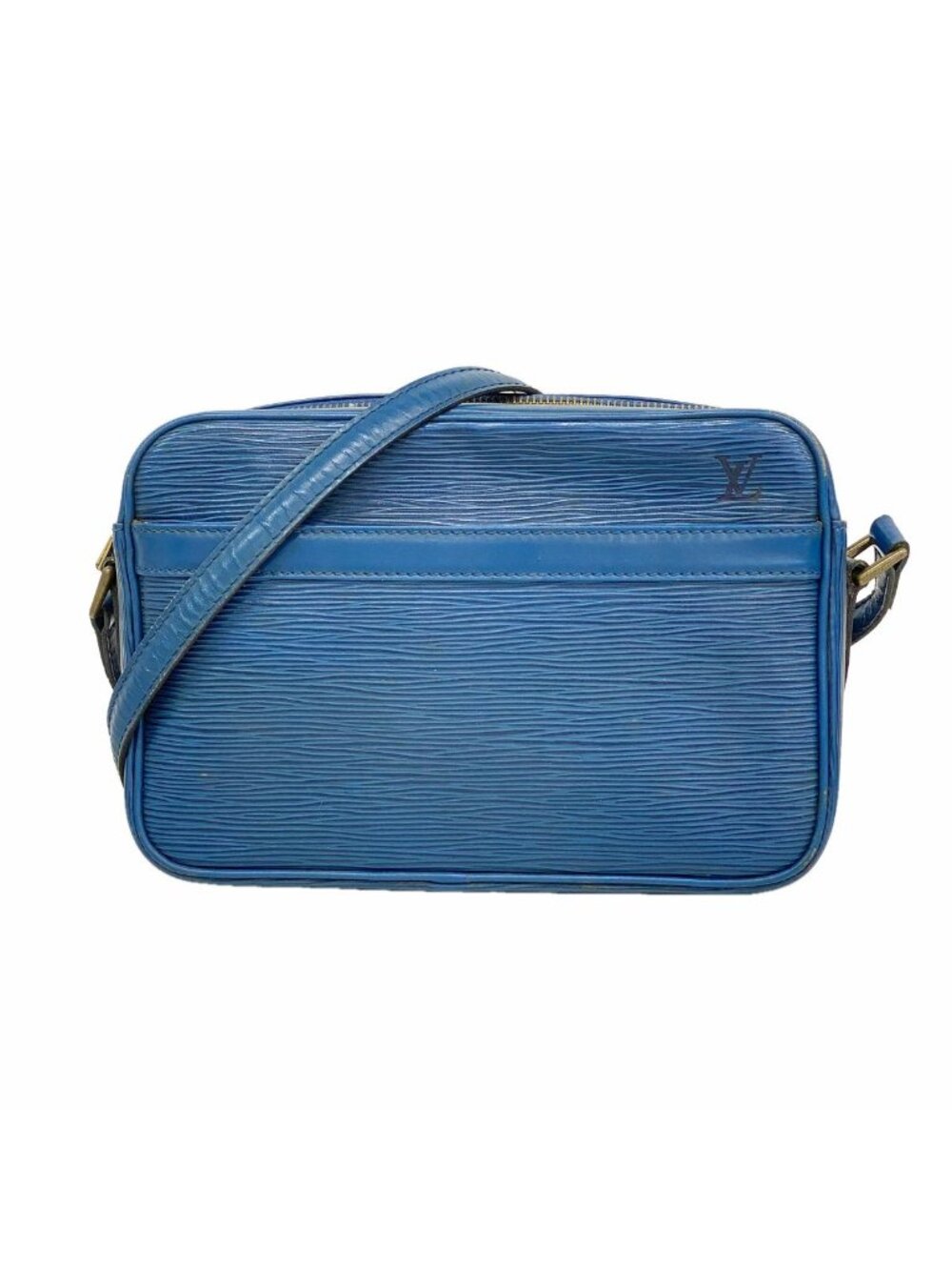 Louis Vuitton Shoulder Bag Epi Trocadero 24 Toledo Blue